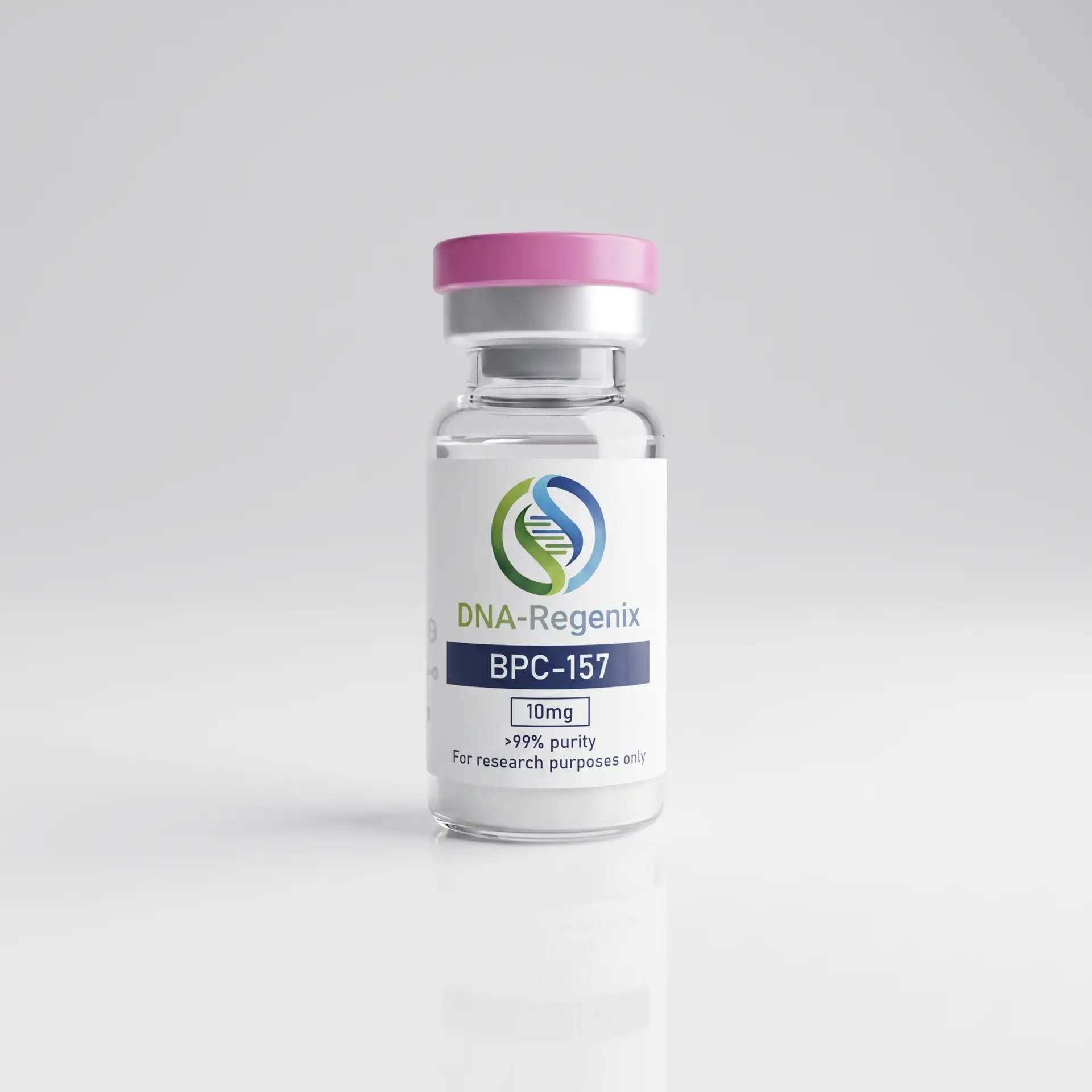 BPC-157 10mg research peptide vial