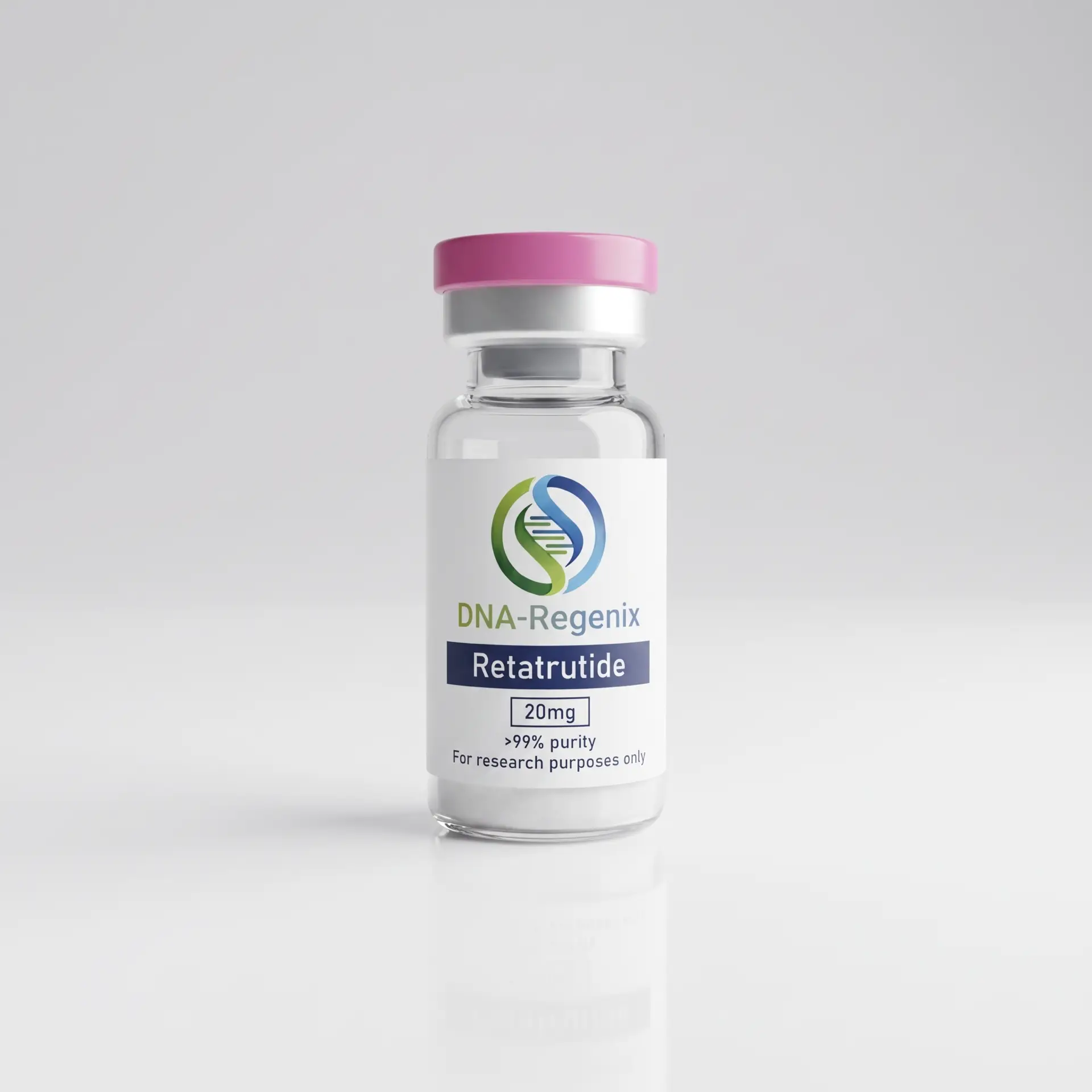 Retatrutide 20mg research peptide vial